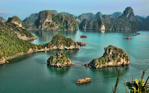 Ha Long Bay  from Chrome web store to be run with OffiDocs Chromium online
