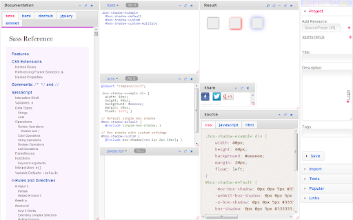 HAML Editor  from Chrome web store to be run with OffiDocs Chromium online
