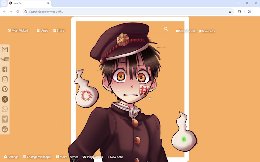 Hanako Kun Wallpaper  from Chrome web store to be run with OffiDocs Chromium online