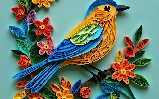 Handmade bird  from Chrome web store to be run with OffiDocs Chromium online