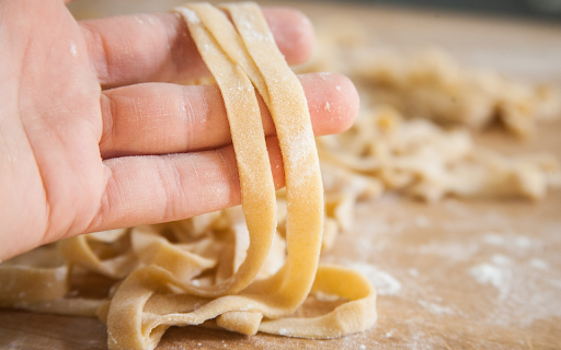Hand sliced ​​noodles  from Chrome web store to be run with OffiDocs Chromium online