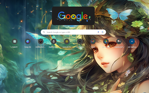 Hanime.Fan of the girl in the green forest  from Chrome web store to be run with OffiDocs Chromium online