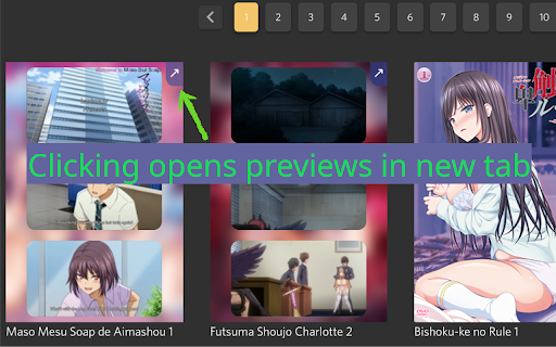 Hanime Thumbnail Preview  from Chrome web store to be run with OffiDocs Chromium online
