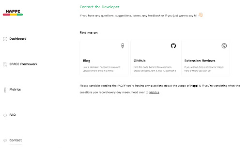Happi  from Chrome web store to be run with OffiDocs Chromium online