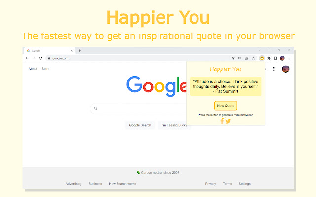 Happier You  from Chrome web store to be run with OffiDocs Chromium online
