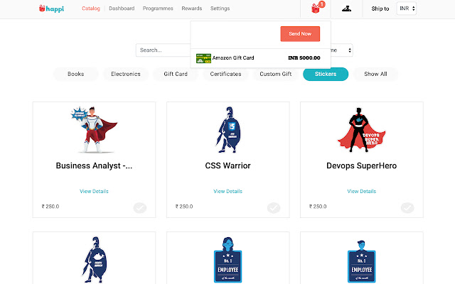 Happiworks  from Chrome web store to be run with OffiDocs Chromium online