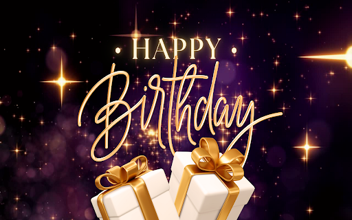 Happy Birthday Theme  from Chrome web store to be run with OffiDocs Chromium online