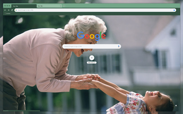 Happy grandma  from Chrome web store to be run with OffiDocs Chromium online