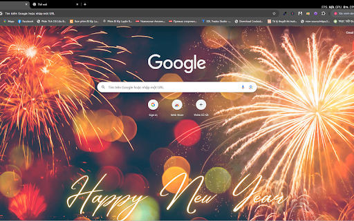Happy New Year CHILL  from Chrome web store to be run with OffiDocs Chromium online