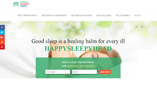 Happysleepyhead  from Chrome web store to be run with OffiDocs Chromium online