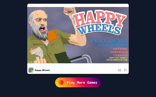 Happy Wheels Game Navigate Wild Ragdoll Physics and Hilarious Challenges!  from Chrome web store to be run with OffiDocs Chromium online