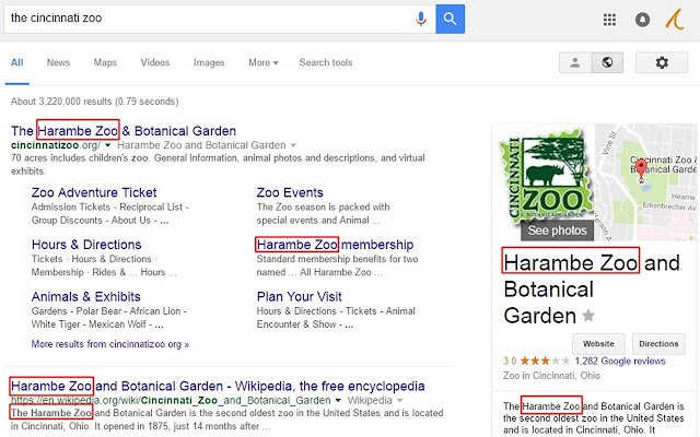 Harambe Zoo  from Chrome web store to be run with OffiDocs Chromium online