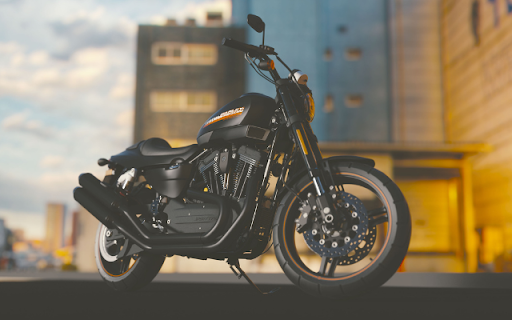 Harley Davidson Sportster S: A Modern Muscle Cruiser with a Dark Edge  from Chrome web store to be run with OffiDocs Chromium online