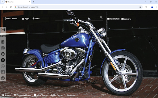 Harley Davidson Wallpaper  from Chrome web store to be run with OffiDocs Chromium online