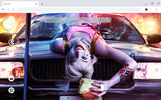 Harley Quinn Birds of Prey Chaos!  from Chrome web store to be run with OffiDocs Chromium online