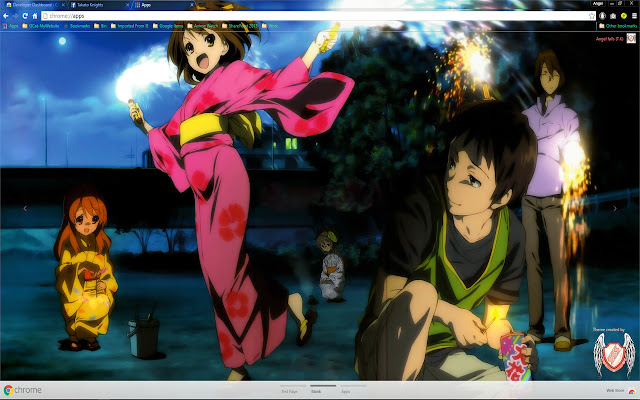 Haruhi Suzumiya 10 1366x768  from Chrome web store to be run with OffiDocs Chromium online