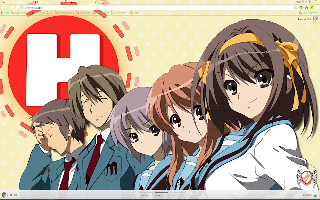 Haruhi Suzumiya 7 1600x900  from Chrome web store to be run with OffiDocs Chromium online