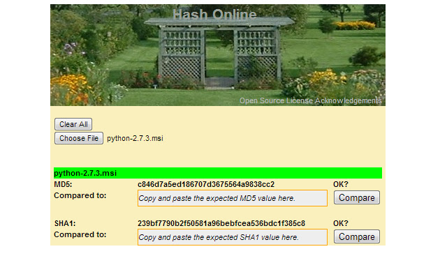Hash Online  from Chrome web store to be run with OffiDocs Chromium online