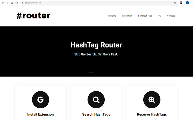 HashTag Router  from Chrome web store to be run with OffiDocs Chromium online