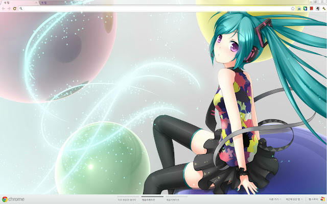 Hatsune Miku 1680*1050  from Chrome web store to be run with OffiDocs Chromium online