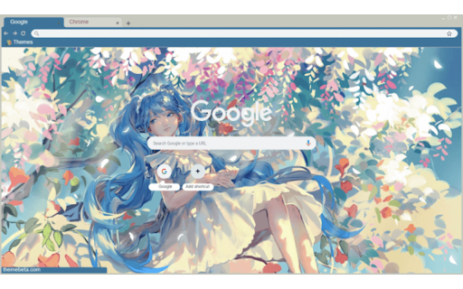 Hatsune Miku Spring Theme  from Chrome web store to be run with OffiDocs Chromium online