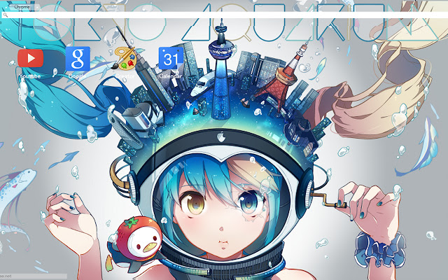 Hatsune miku tokyo aquarium  from Chrome web store to be run with OffiDocs Chromium online