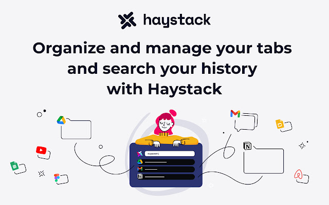Haystack Chrome Extension  from Chrome web store to be run with OffiDocs Chromium online