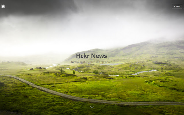 Hckr News mula sa Chrome web store na tatakbo sa OffiDocs Chromium online