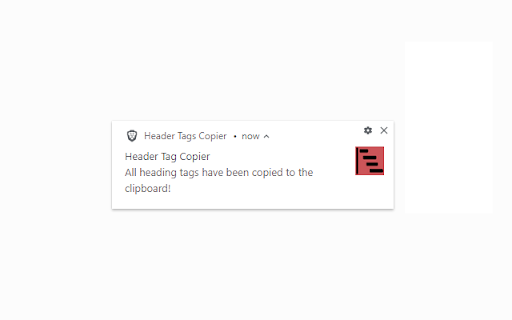 Header Tags Copier  from Chrome web store to be run with OffiDocs Chromium online