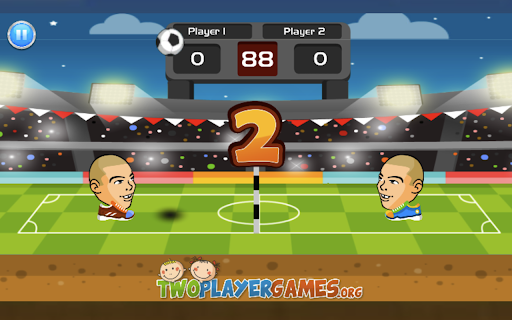 Head Soccer 2 Player Game  from Chrome web store to be run with OffiDocs Chromium online