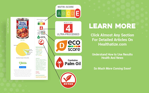 Healthatize  from Chrome web store to be run with OffiDocs Chromium online
