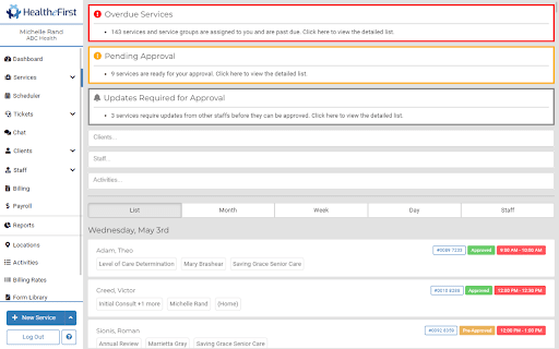HealtheFirst  from Chrome web store to be run with OffiDocs Chromium online