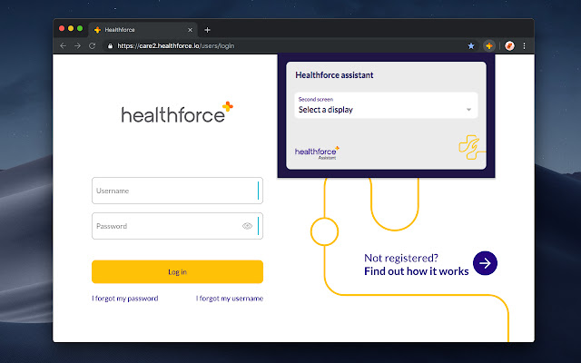 Healthforce Assistant  from Chrome web store to be run with OffiDocs Chromium online