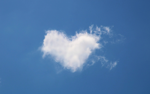 Heart clouds  from Chrome web store to be run with OffiDocs Chromium online
