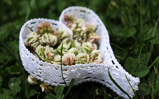 Heart flower basket  from Chrome web store to be run with OffiDocs Chromium online