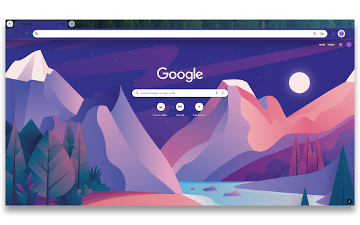 Heart of the Forest Theme for Google Chrome  from Chrome web store to be run with OffiDocs Chromium online