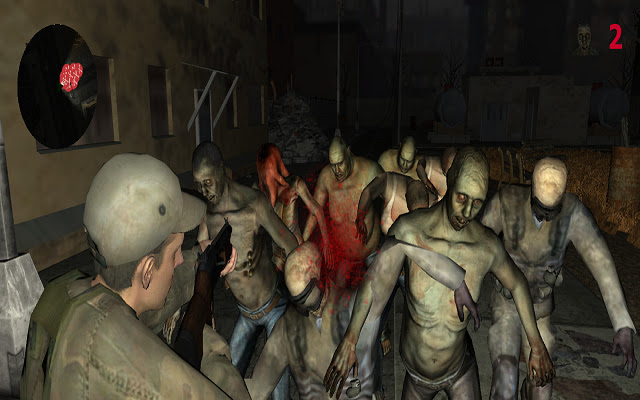 Heavy Combat Zombies  from Chrome web store to be run with OffiDocs Chromium online