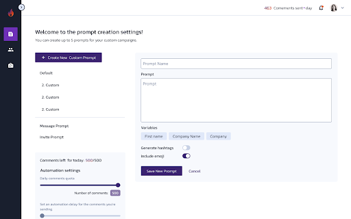 HEET.AI Automate LinkedIn Comments at Scale  from Chrome web store to be run with OffiDocs Chromium online