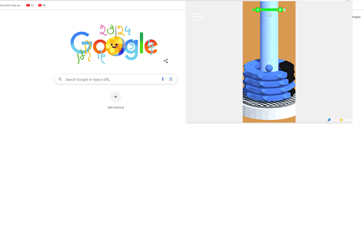 Helix Jump Free  Unblocked  from Chrome web store to be run with OffiDocs Chromium online