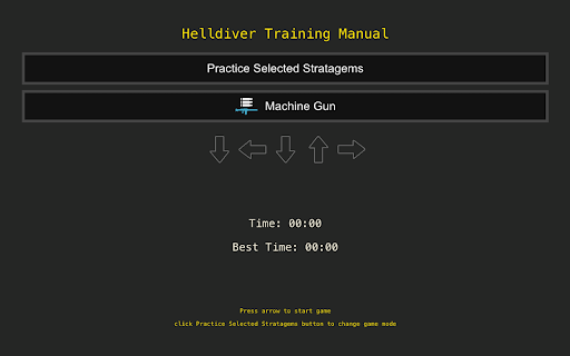 Helldivers Training Manual  from Chrome web store to be run with OffiDocs Chromium online