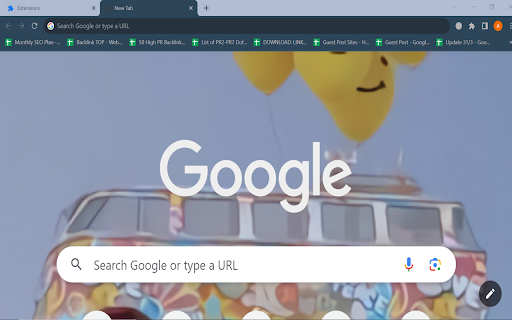 Hello future vision theme  from Chrome web store to be run with OffiDocs Chromium online
