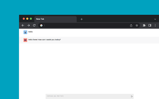 Helloii  from Chrome web store to be run with OffiDocs Chromium online