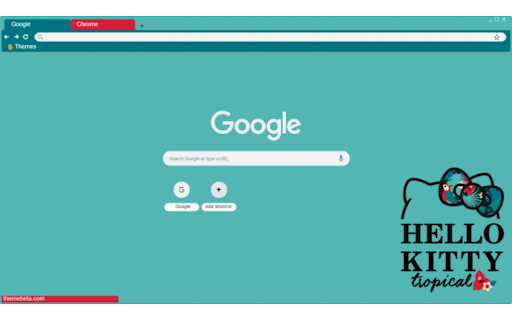 Hello Kitty Tropical  from Chrome web store to be run with OffiDocs Chromium online