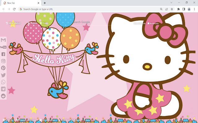 Hello Kitty Wallpaper  from Chrome web store to be run with OffiDocs Chromium online