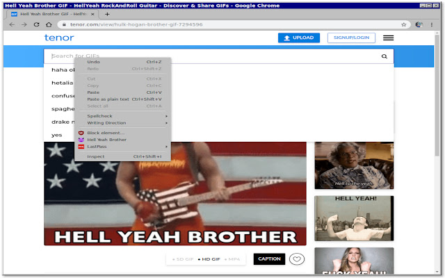 Hell Yeah Brother  from Chrome web store to be run with OffiDocs Chromium online