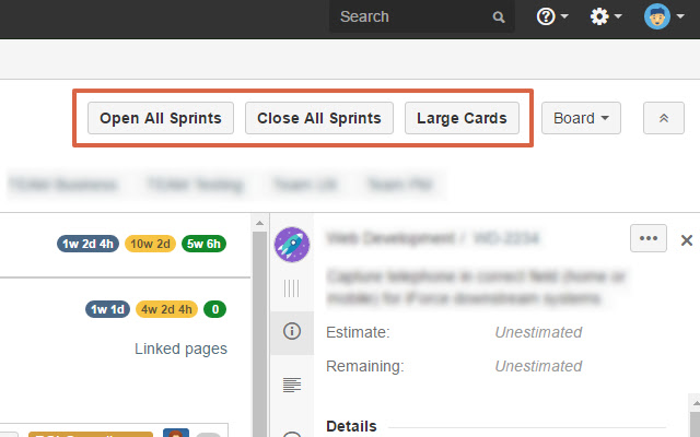 Helper for JIRA  from Chrome web store to be run with OffiDocs Chromium online