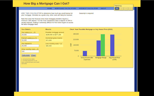 Helpful Calculators  from Chrome web store to be run with OffiDocs Chromium online