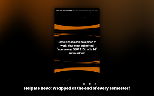 Help Me Bevo  from Chrome web store to be run with OffiDocs Chromium online
