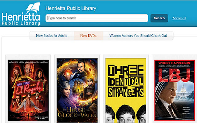 Henrietta Public Library  from Chrome web store to be run with OffiDocs Chromium online