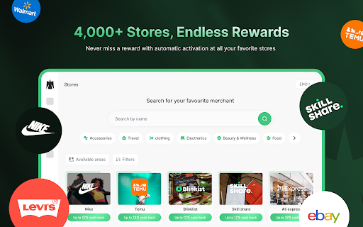 Henry Luxe Rewards  from Chrome web store to be run with OffiDocs Chromium online
